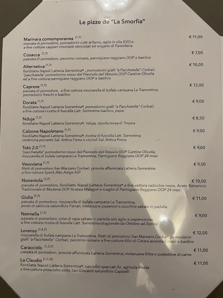 Menu_La Smorfia Srl Nonantola_Nonantola_image_4