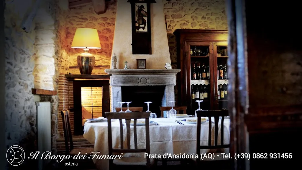 Osteria Il Borgo Dei Fumari restaurant in Prata d'Ansidonia
