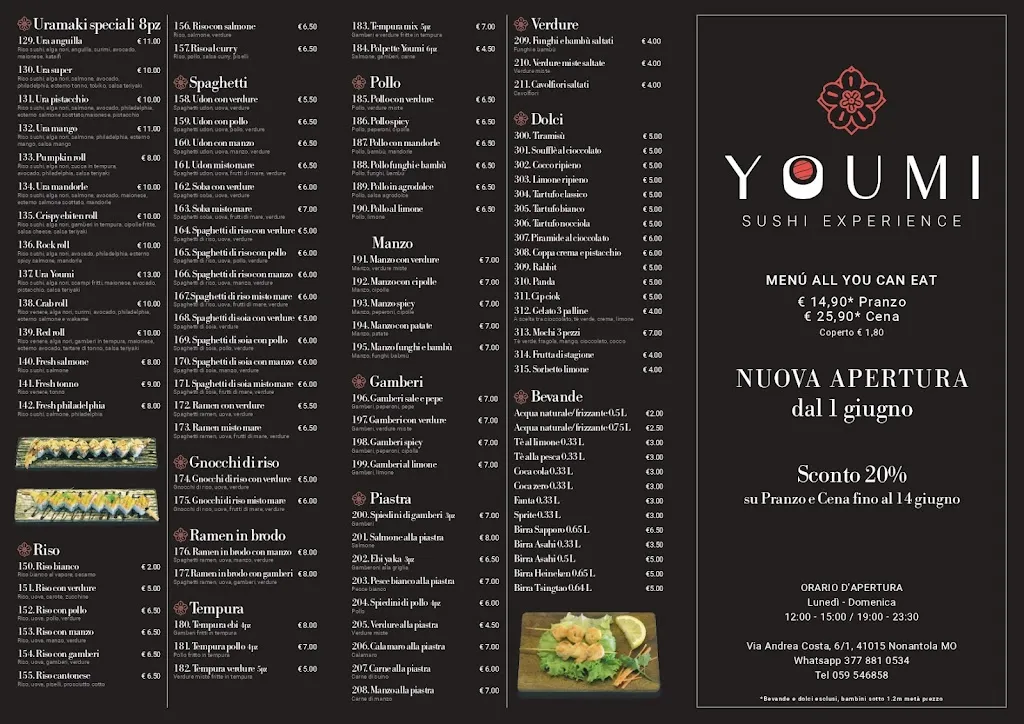 Menu_Sushi Youmi_Nonantola_immagine_3