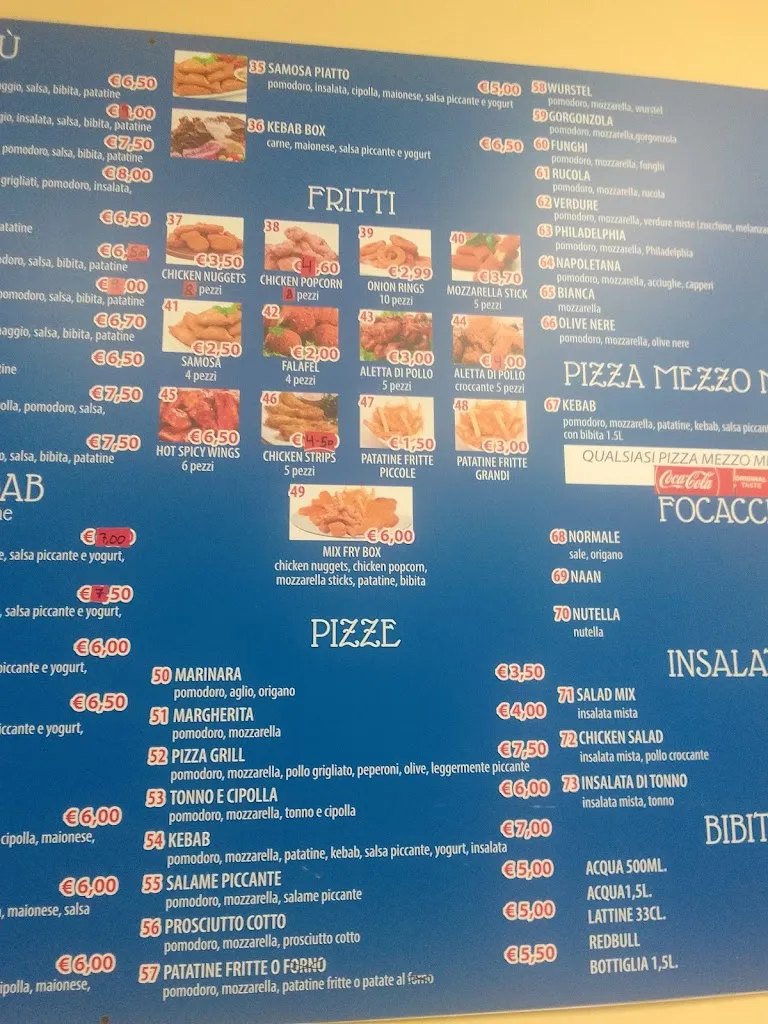 Menu_Tasty Food Pizzeria & Kebab_Nonantola_image_1