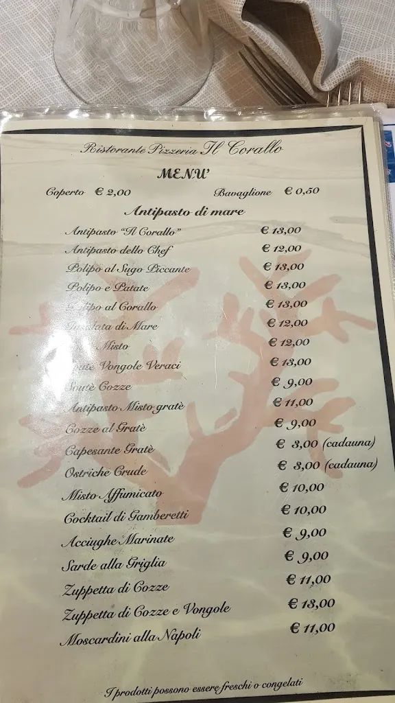 Menu_Ristorante Pizzeria Il Corallo sas_Novellara_image_2
