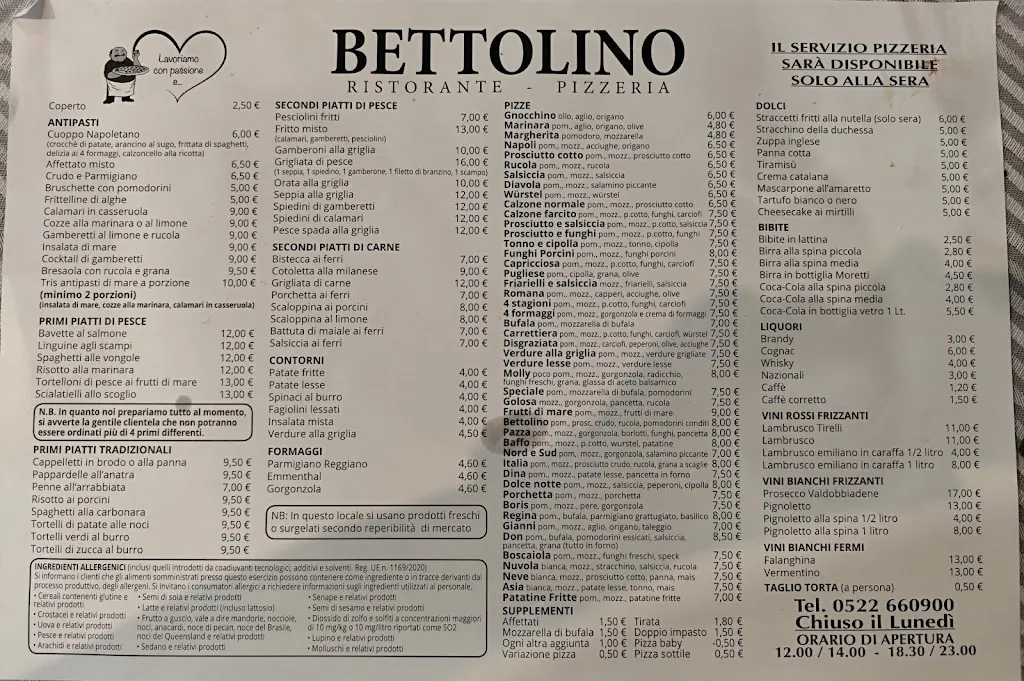 Menu_Ristorante Pizzeria Bettolino_Novellara_image_1