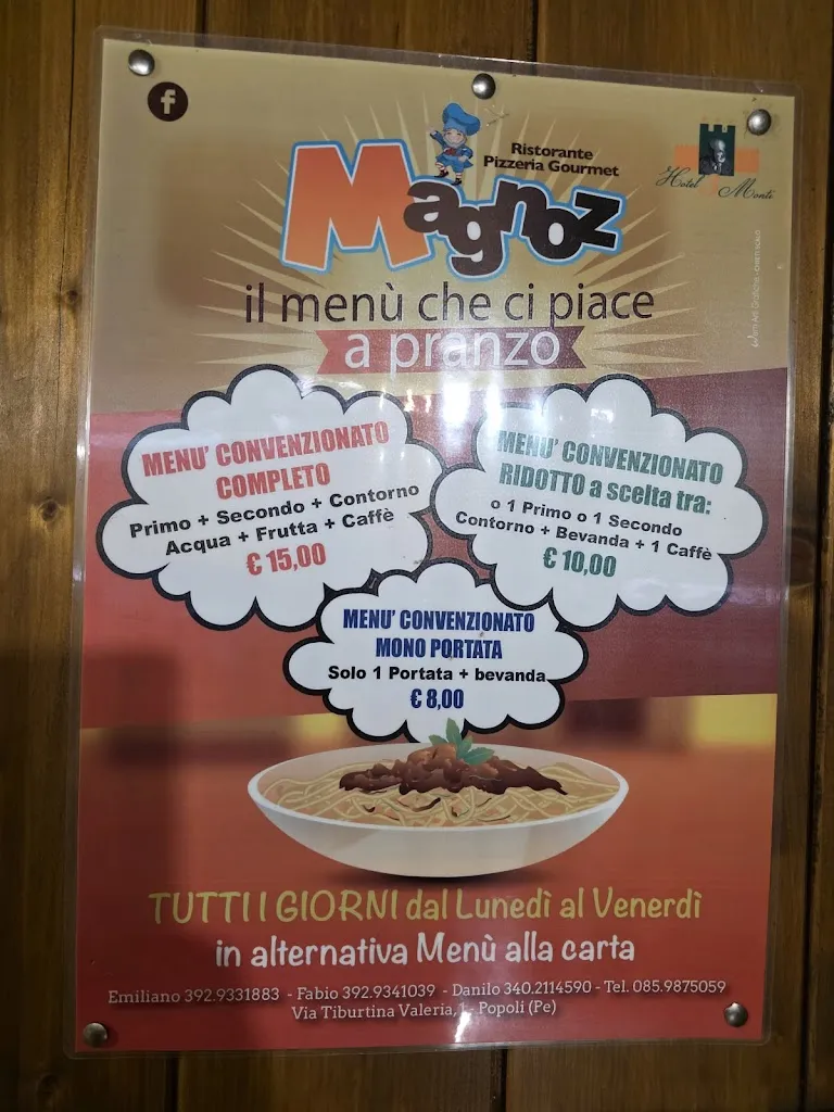 Menu_Trattoria - Pizzeria Magnoz_Popoli_image_1
