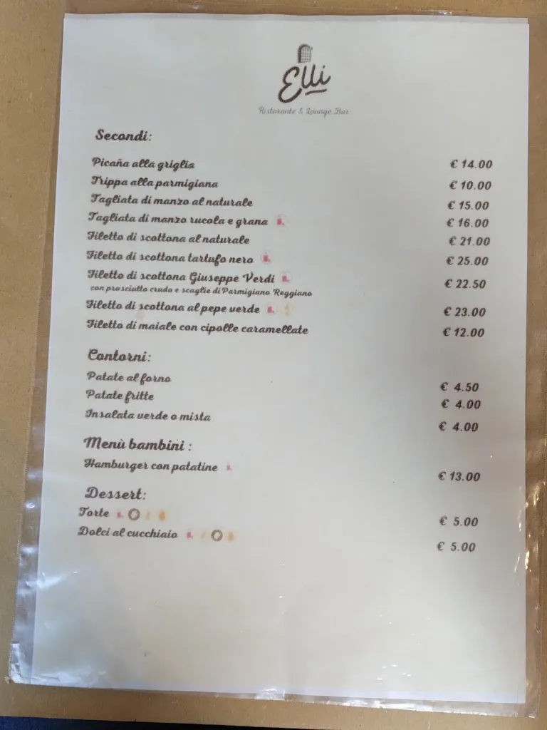 Menu_ELLI RISTORANTE LOUNGE BAR_Ozzano Taro_image_3