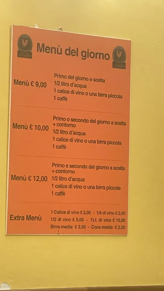 Menu_Trattoria Al Gallo ( trasferito al Ristorante al Ponte )_Padulle_image_2