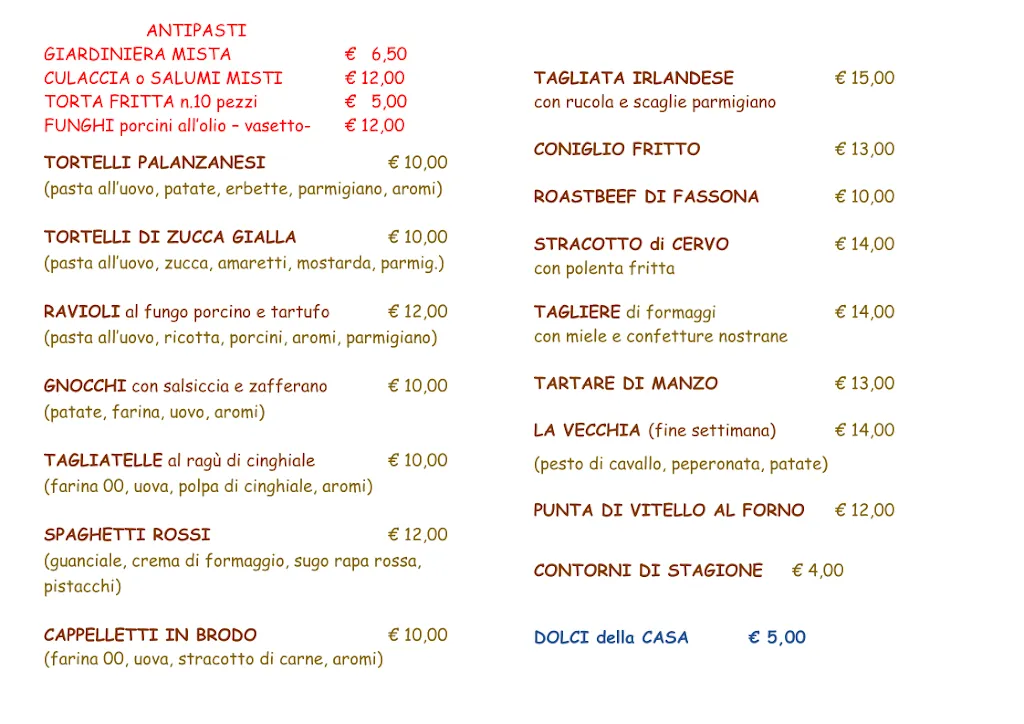 Menu_Bar Ristorante San Martino_Palanzano_image_1