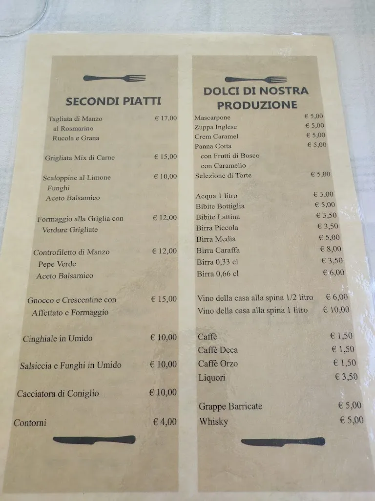 Menu_Ristorante La Staffa - Cucina Tipica Italiana e del Territorio_Pavullo nel Frignano_image_1