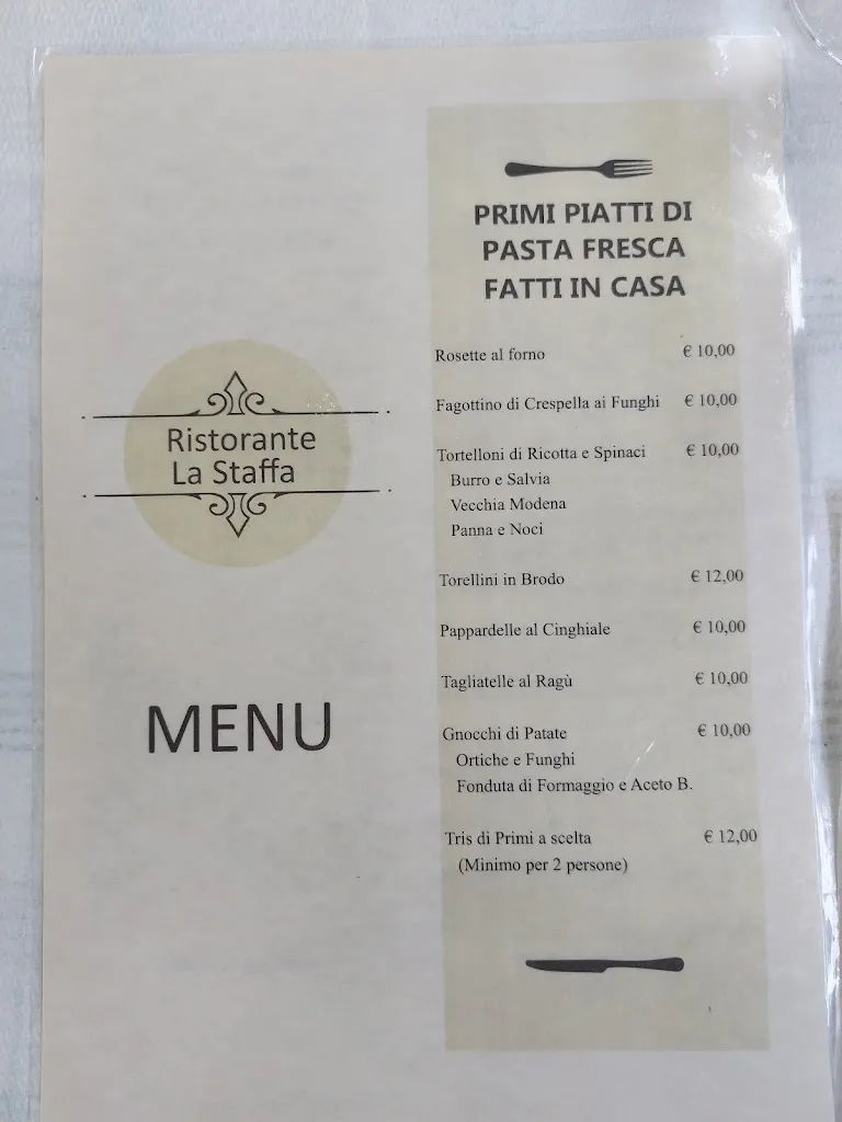 Menu_Ristorante La Staffa - Cucina Tipica Italiana e del Territorio_Pavullo nel Frignano_image_4