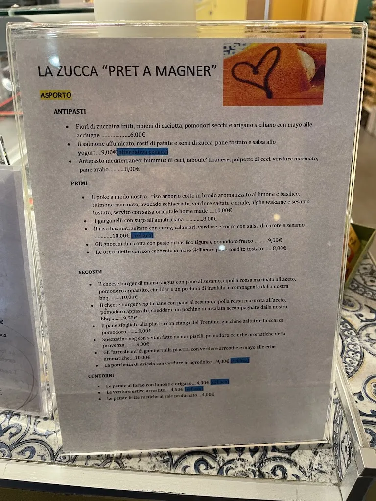 Menu_La Zucca pret a magner_Pavullo nel Frignano_immagine_2