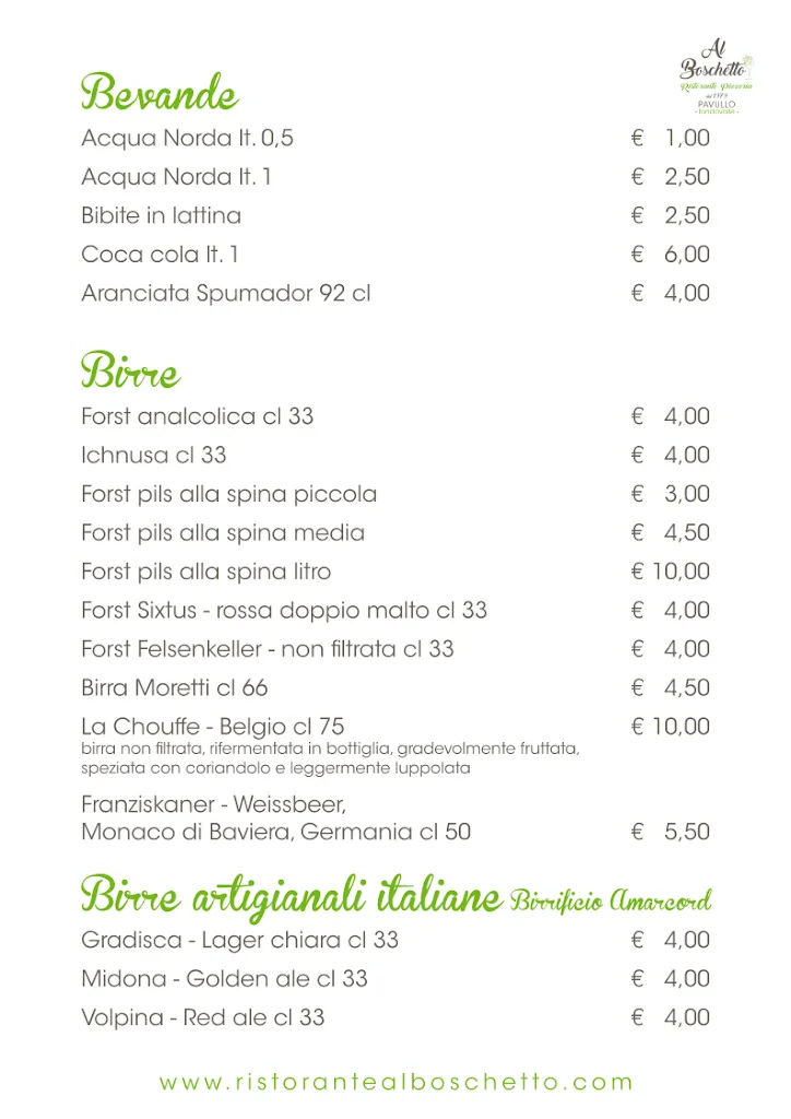 Menu_Ristorante Al Boschetto - Pavullo -_Pavullo nel Frignano_image_4