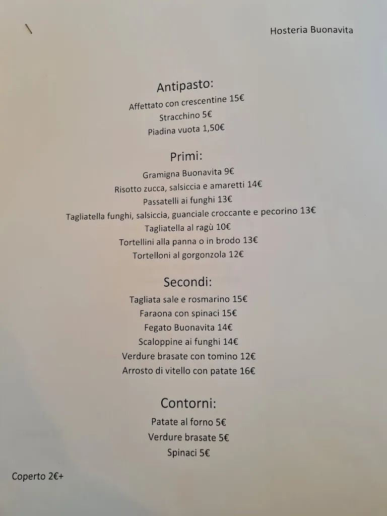 Menu_Hosteria Buona Vita_Ozzano dell'Emilia_image_4