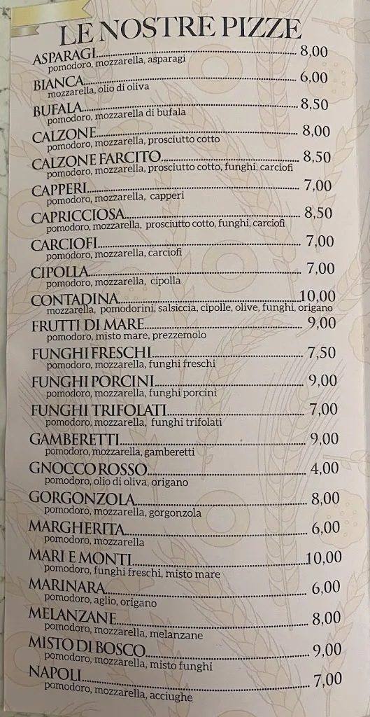 Menu_Pizzeria Euro Pizza_Ozzano dell'Emilia_image_2