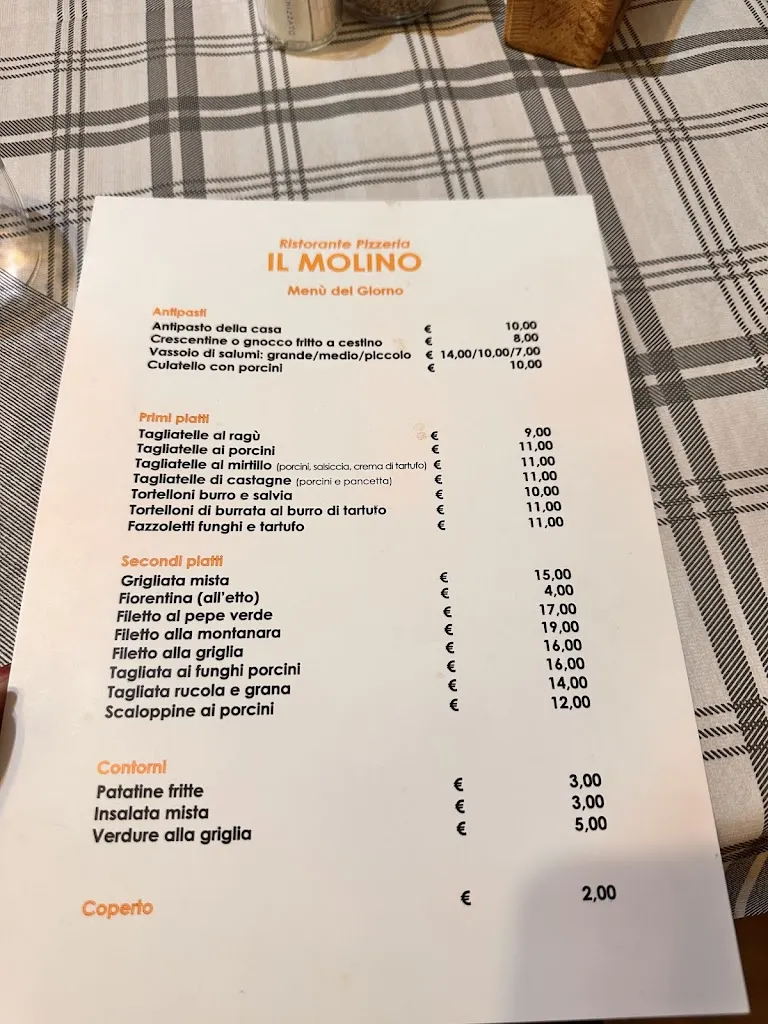 Menu_Pizzeria Il Molino_Pievepelago_image_1
