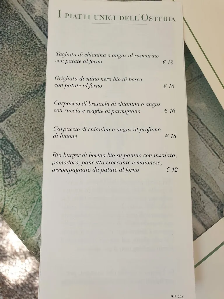 Menu_Osteria Il Giardino di Piero_Pilastro_image_4