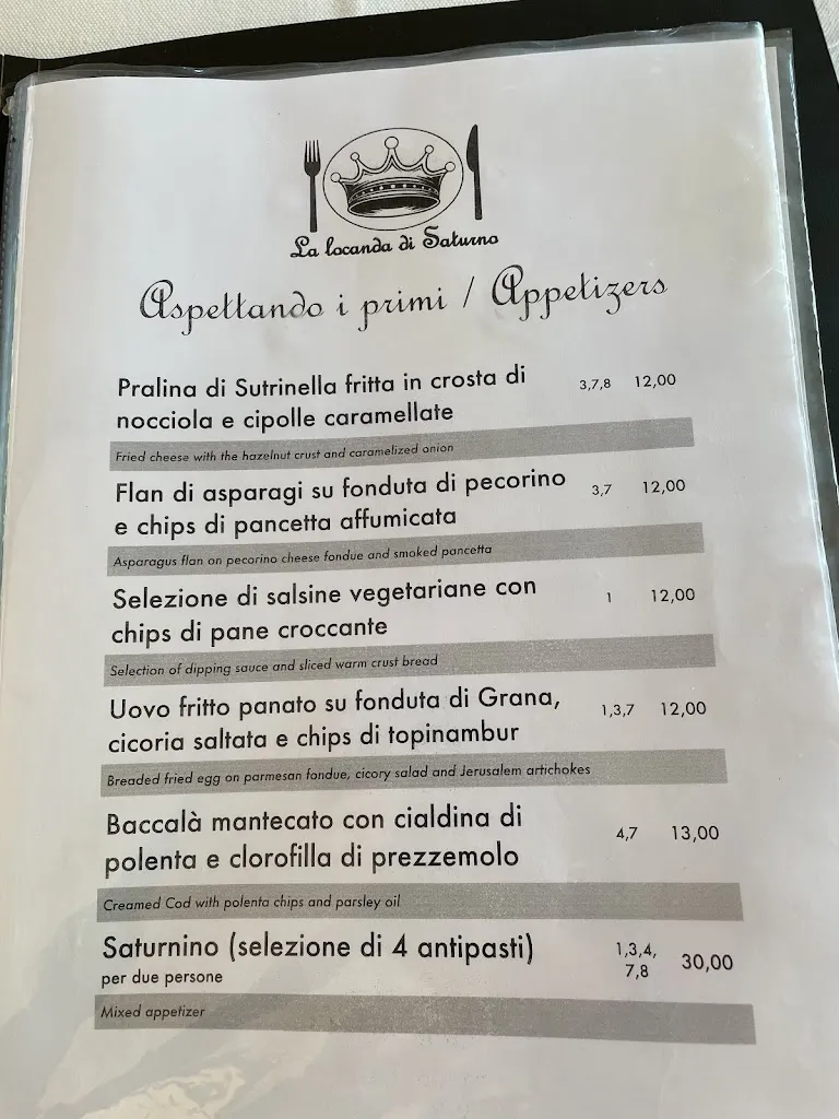 Menu_La Locanda Di Saturno_Pilastro_image_1