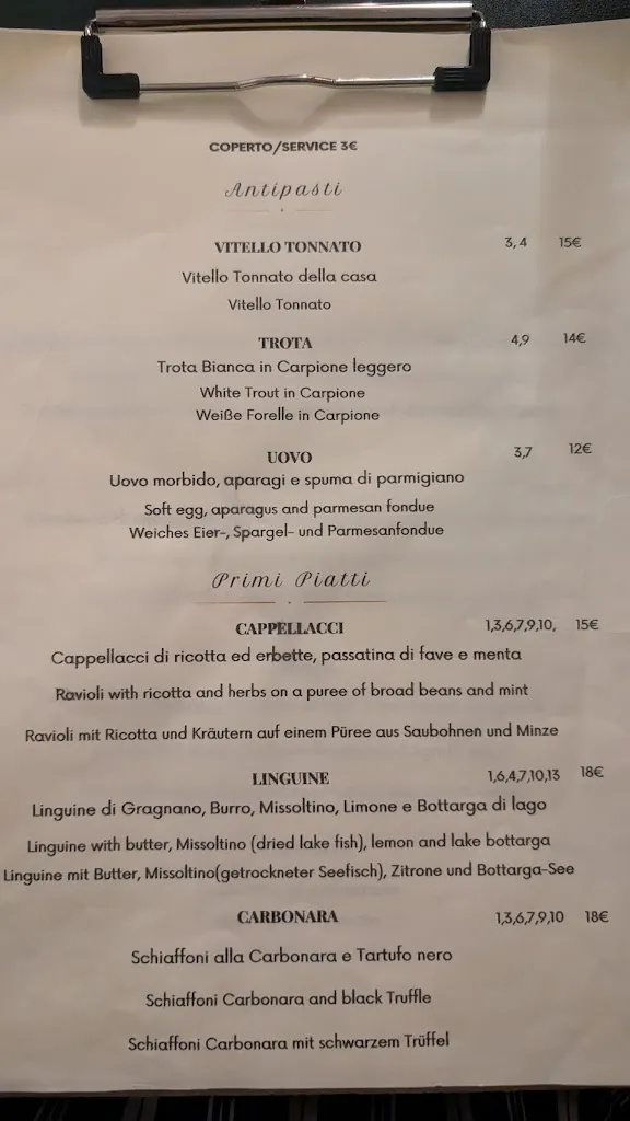 Menu_Enoteca Osteria del Porto_Pilastro_image_1