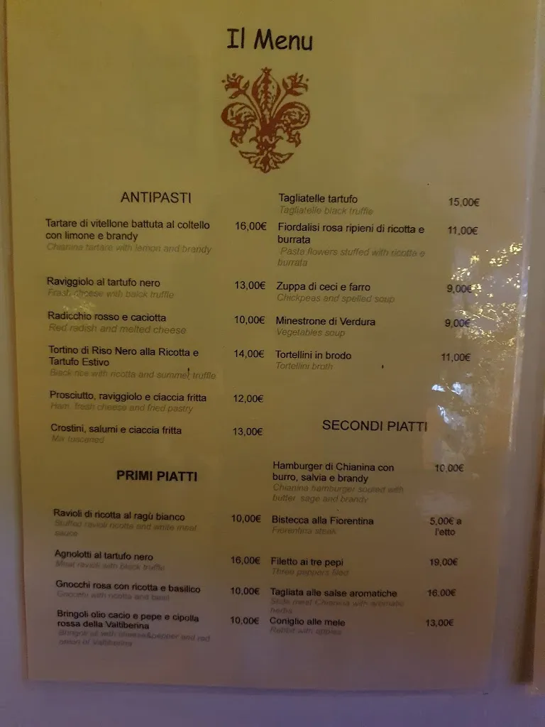 Menu_Ristorante Fiorentino Locanda del Giglio_Pilastro_image_3