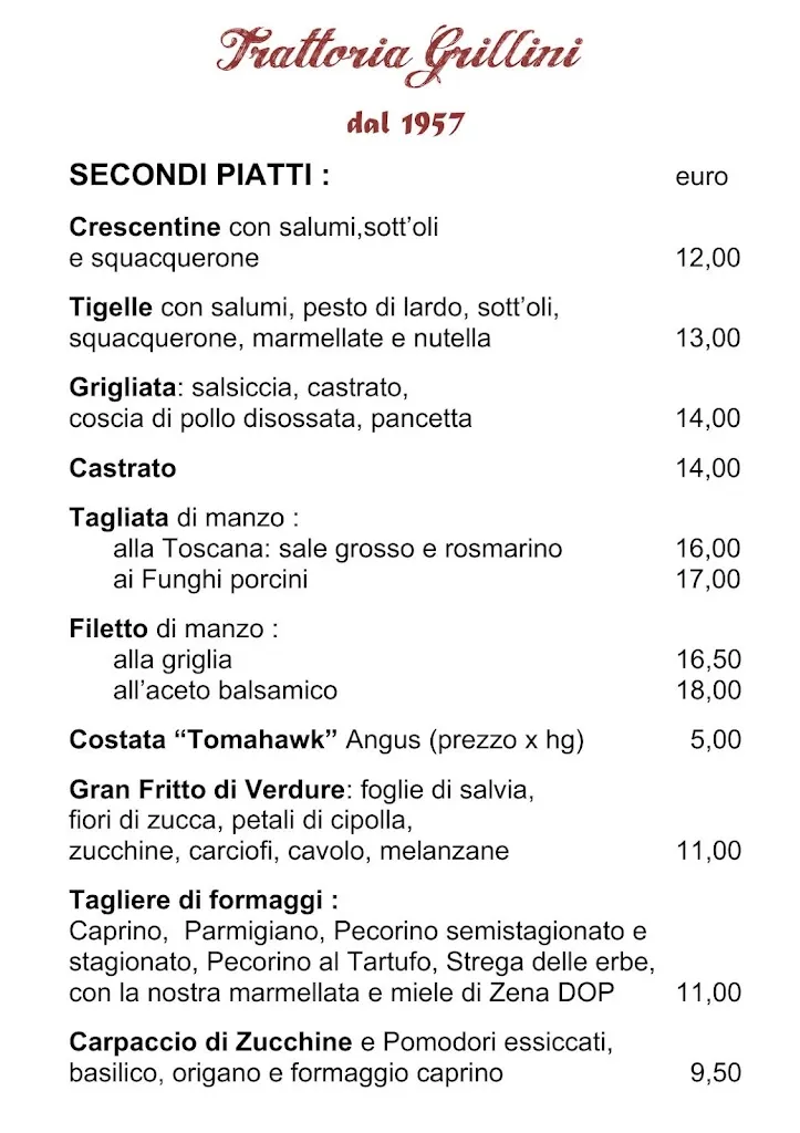 Menu_Trattoria Grillini_Pianoro_image_2