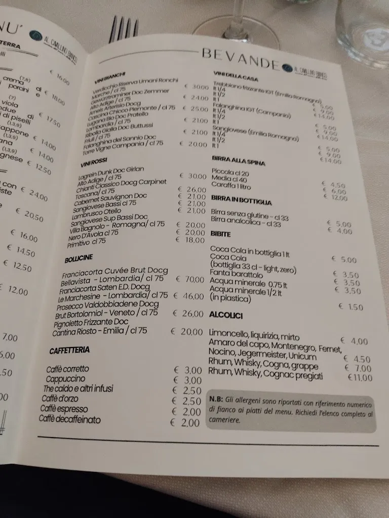 Menu_Ristorante Pizzeria AL Cavallino Bianco_Pianoro_image_3