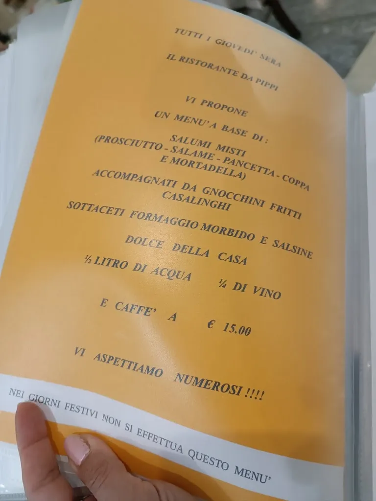 Menu_Trattoria Da Pippi_Poggio Renatico_image_3