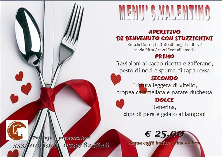Menu_I Cavallini Ristorante e Bed and breakfast_Poggio Renatico_immagine_2