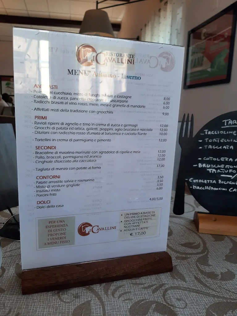 Menu_I Cavallini Ristorante e Bed and breakfast_Poggio Renatico_immagine_3