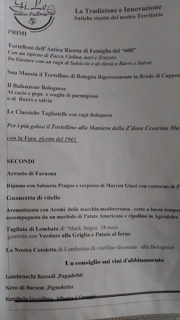 Menu_Antica Trattoria Gì.Le_Poggio Renatico_image_4