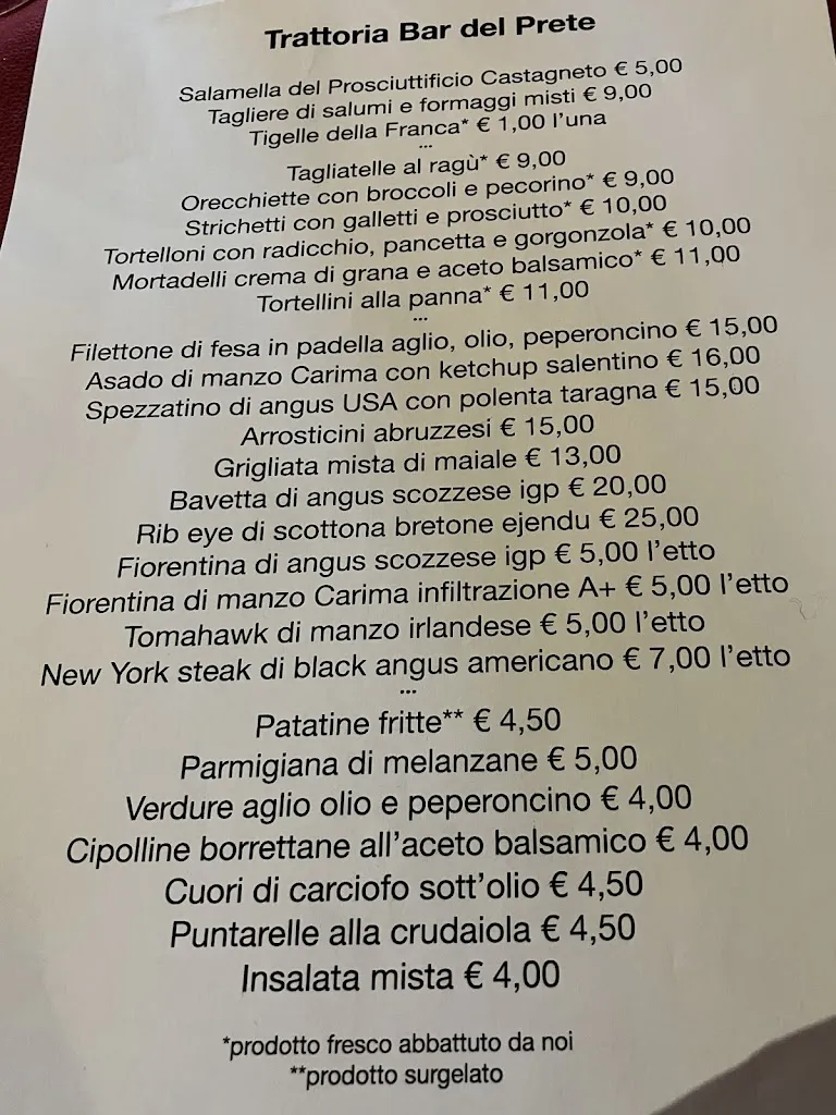 Menu_Trattoria Bar Del Prete_Ponte Ronca_image_1