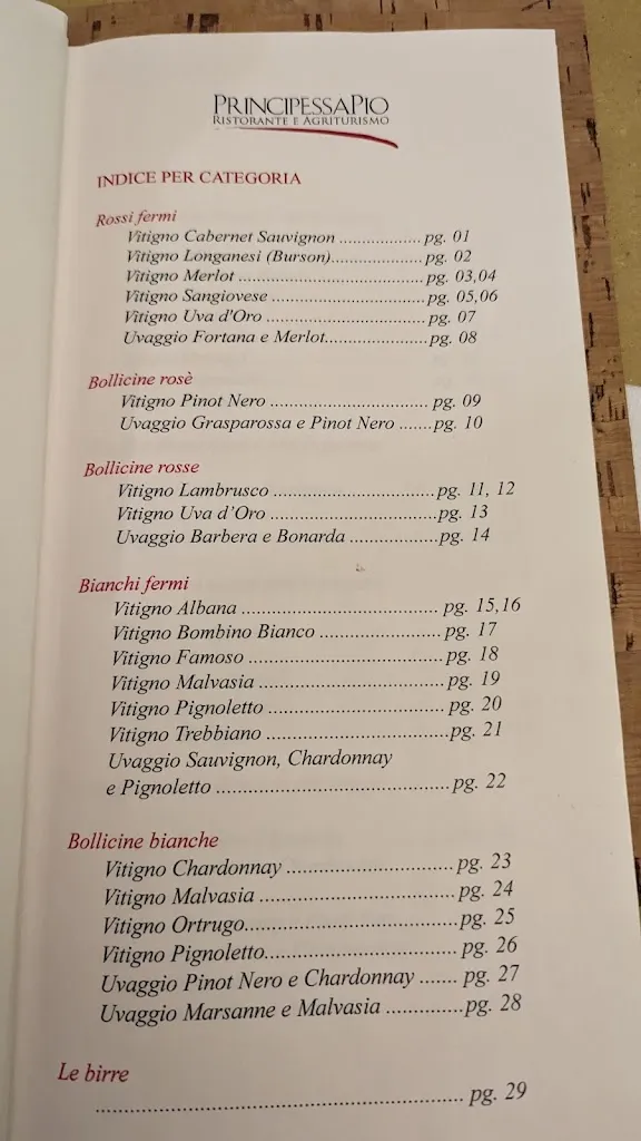 Menu_Principessa Pio - Ristorante e Resort_Pontegradella_image_4