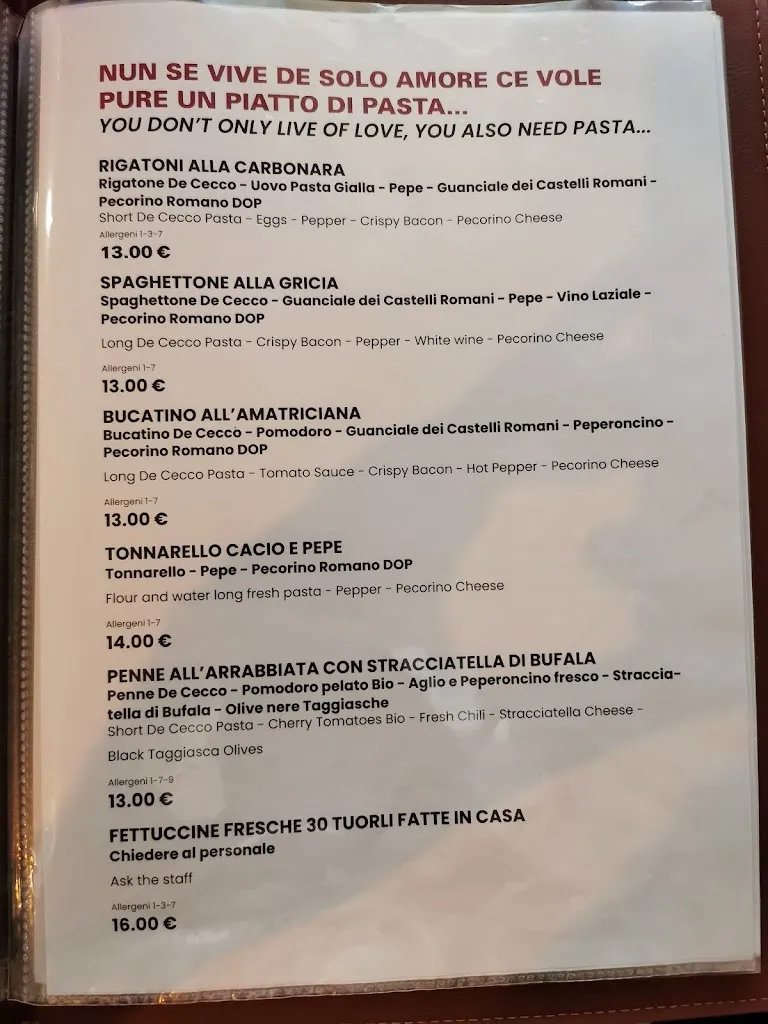 Menu_Fraschetta - A Roma Se Magna Così_Pontegradella_image_1