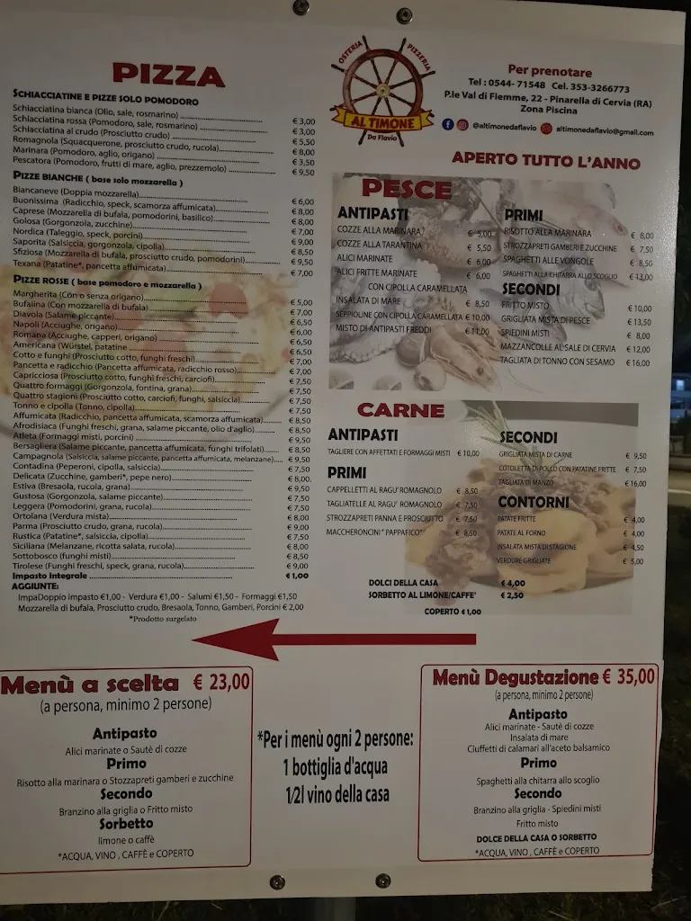Menu_Osteria Pizzeria Al Timone Da Flavio_Pinarella_image_4