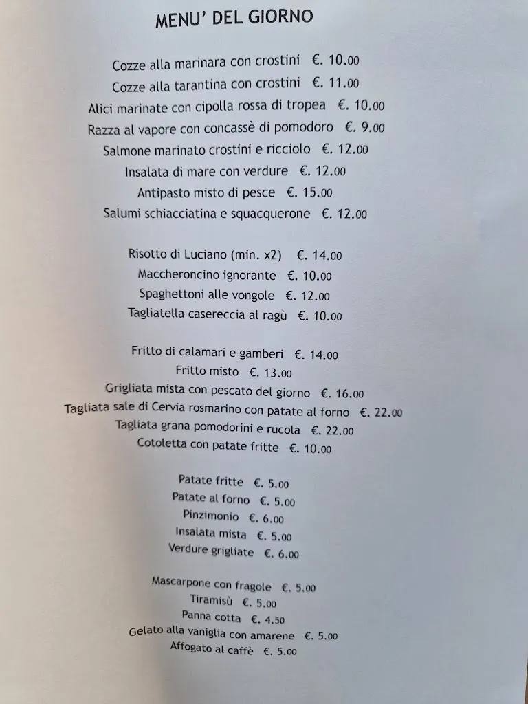 Menu_Alla Pinarella Ristorante Pizzeria_Pinarella_image_1