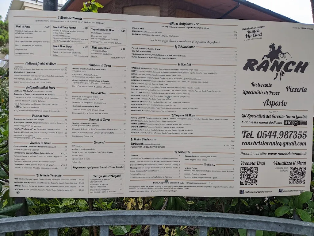 Menu_Ristorante Pizzeria Ranch_Pinarella_image_1