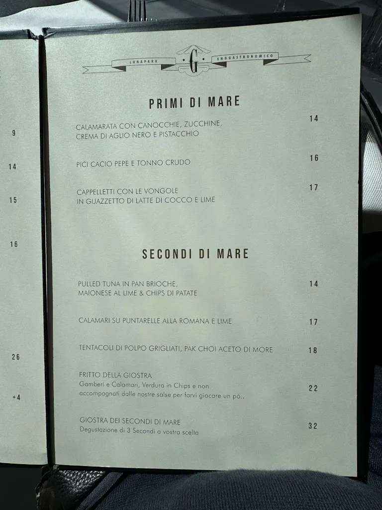 Menu_Ristorante Lunapark Enogastronomico La Giostra_Pinarella_image_3