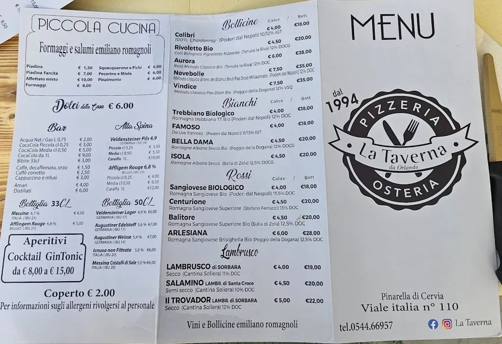 Menu_La Taverna_Pinarella_image_3