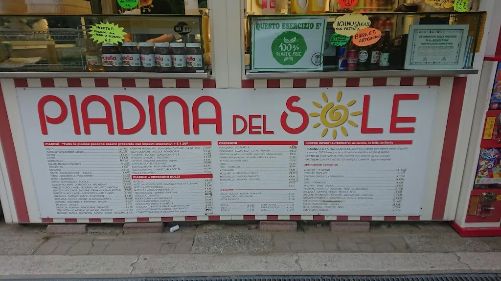 Menu_Piadina del Sole • Chiosco Piadina_Pinarella_image_3