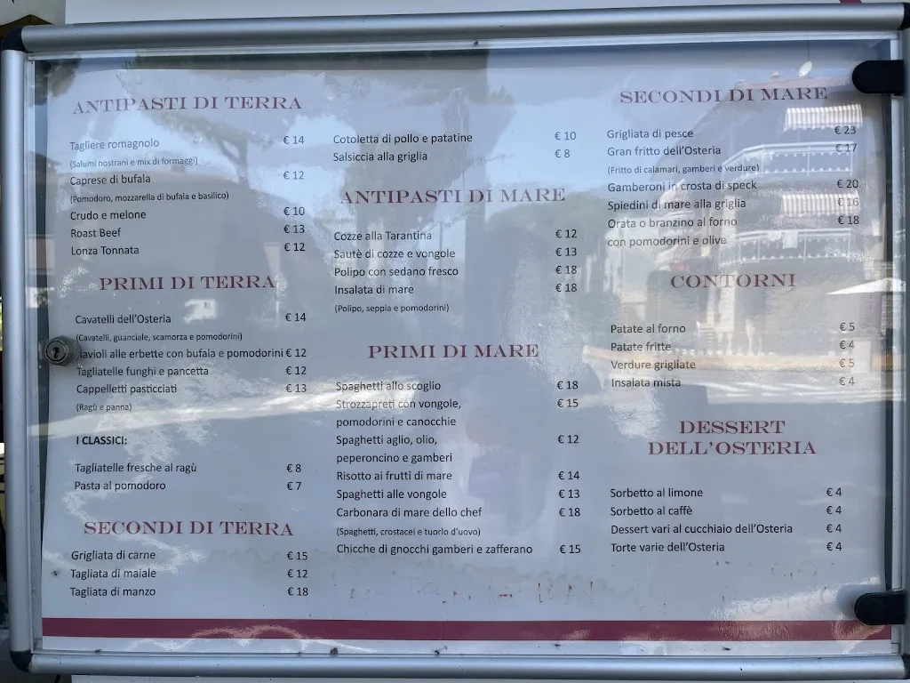 Menu_Osteria Del Viale_Pinarella_image_1