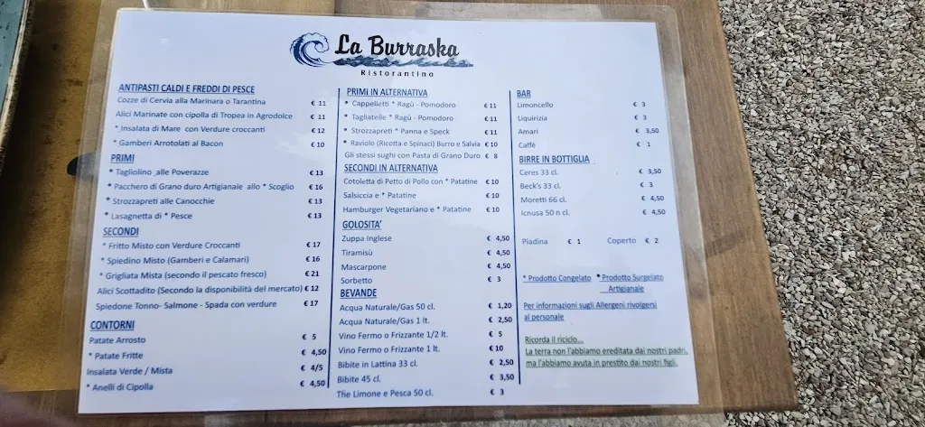 Menu_La Burraska_Pinarella_immagine_3