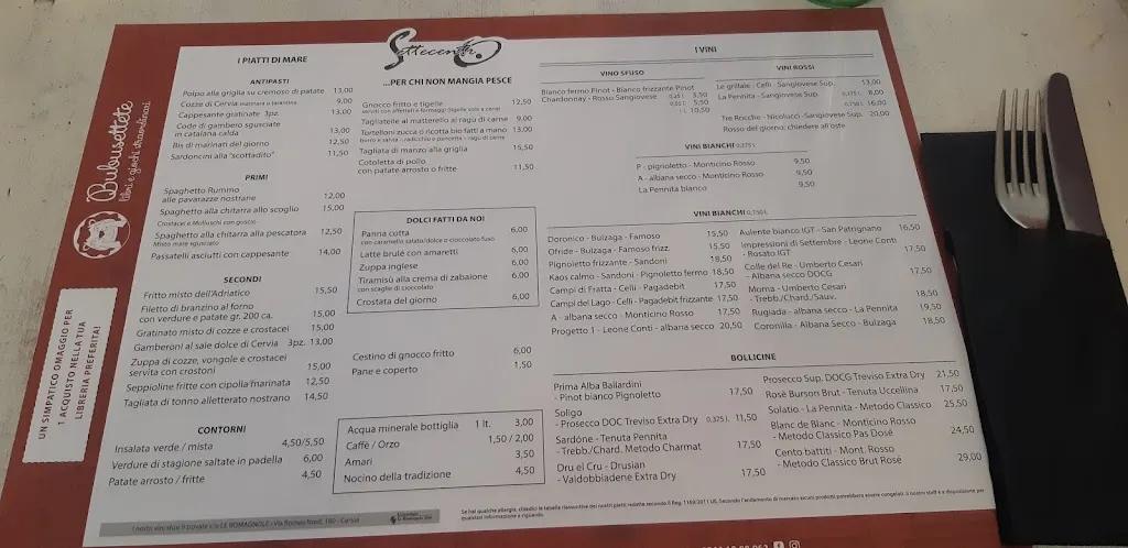 Menu_Osteria Settecentro_Pinarella_image_3