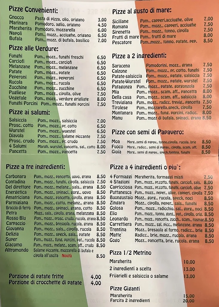 Menu_Pizzeria Del Vicolo_Ponticella_image_1