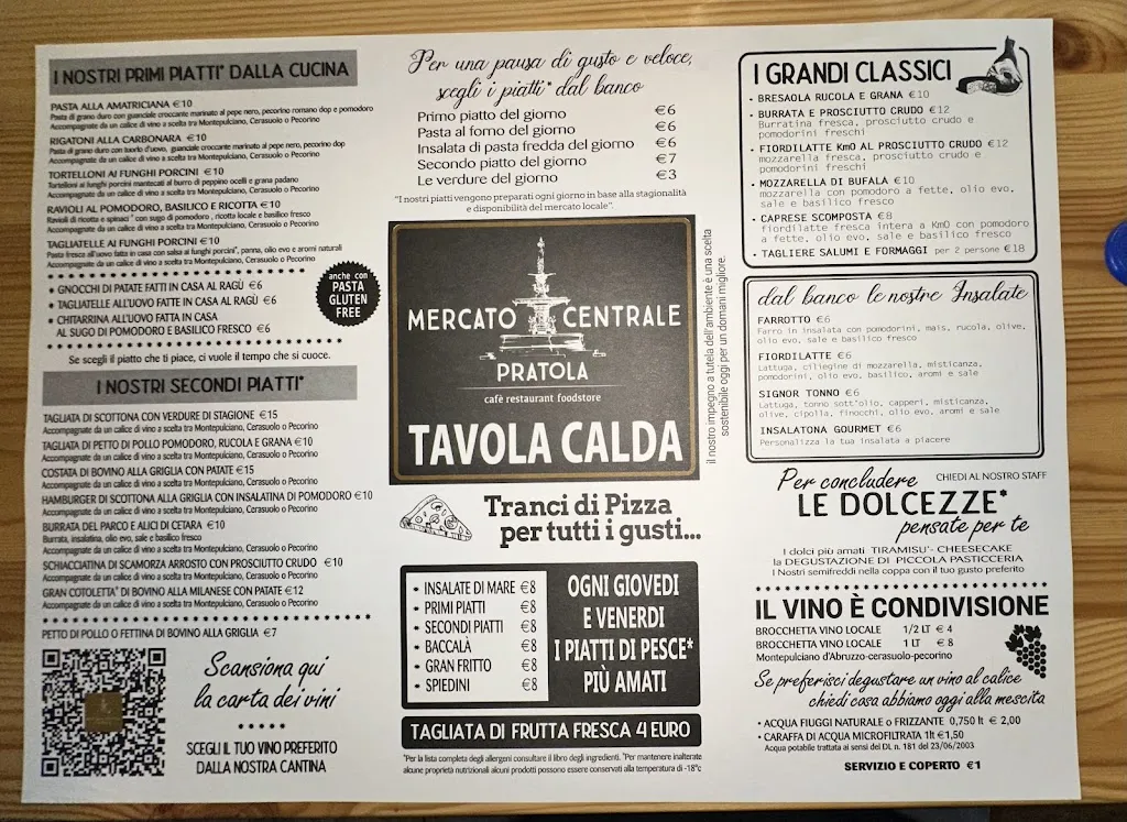 Menu_Mercato Pratola Centrale - Ristorante e Lounge Bar_Pratola Peligna_image_1