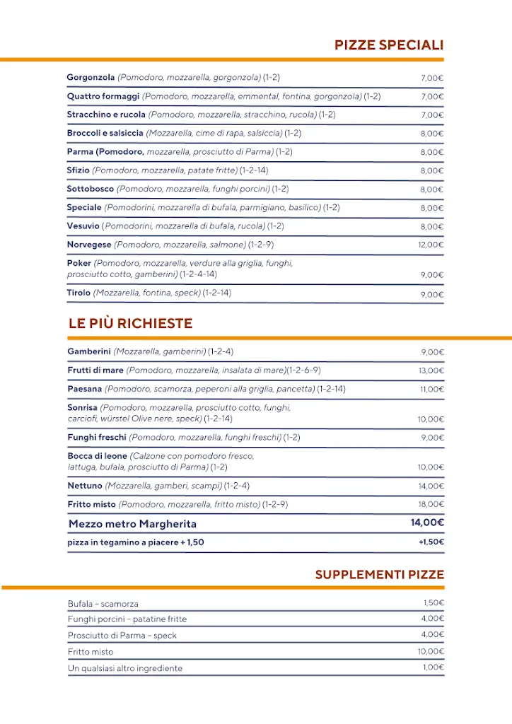 Menu_Albergo Ristorante La Sonrisa Poviglio_Poviglio_immagine_3