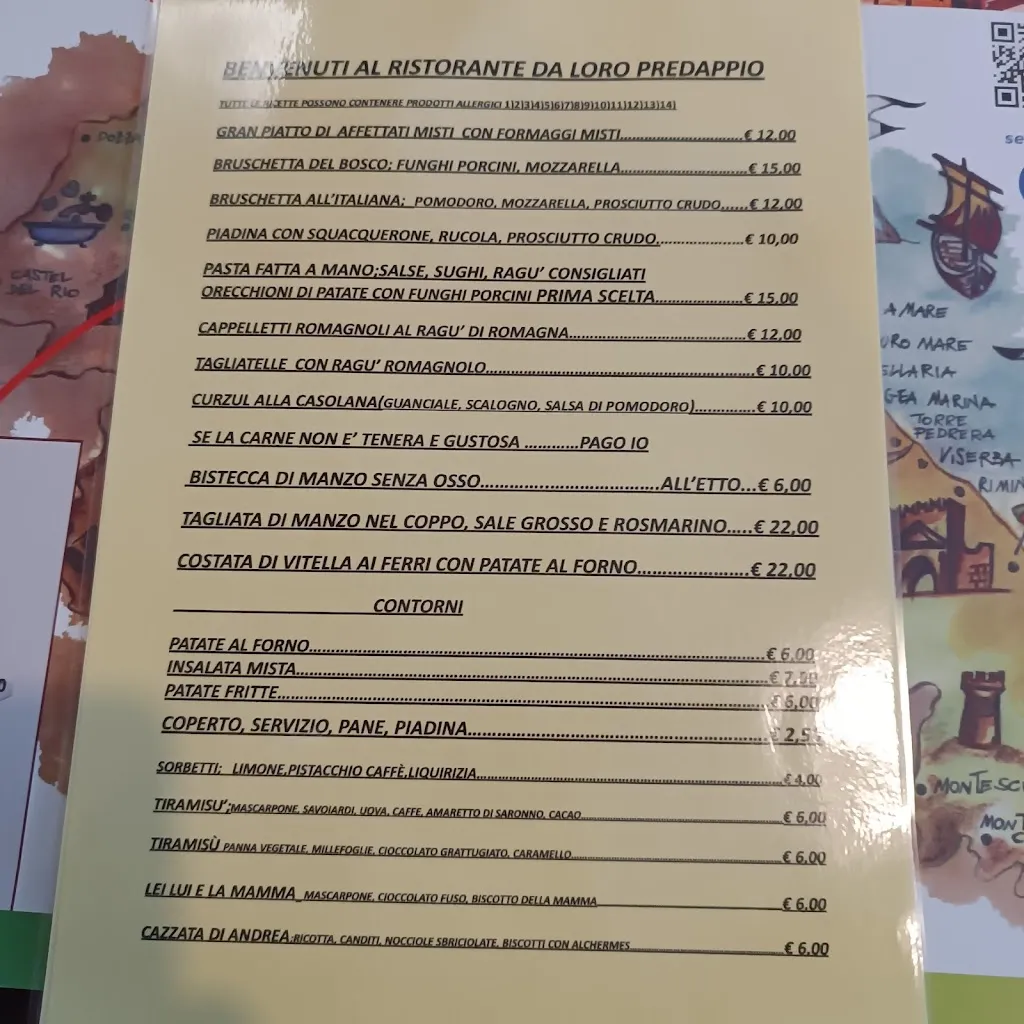 Menu_Ristorante Da Loro_Predappio_image_1