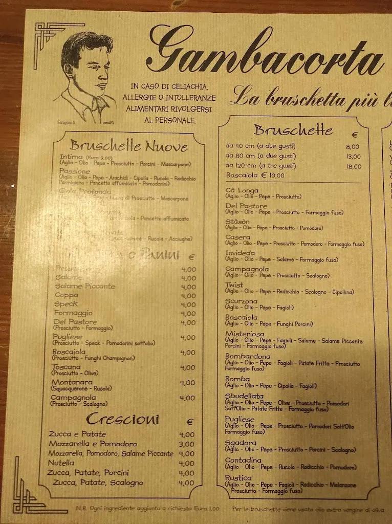 Menu_Bruschetteria Gambacorta Anni 20_Predappio_image_1