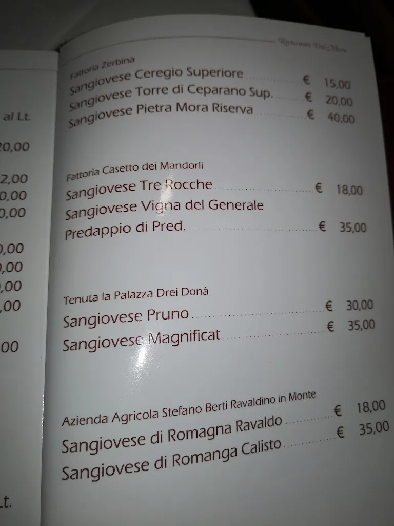 Menu_Ristorante Dal Moro_Predappio_image_4