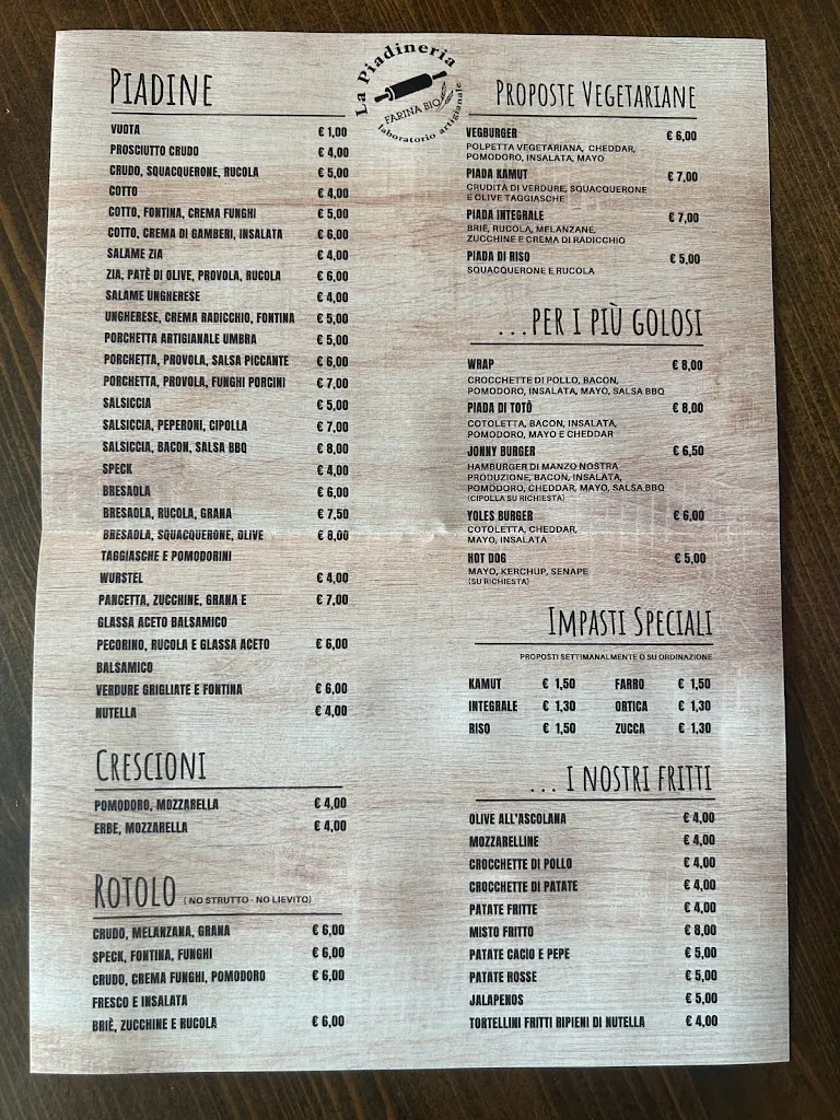 Menu_La Piadineria_Portomaggiore_image_2