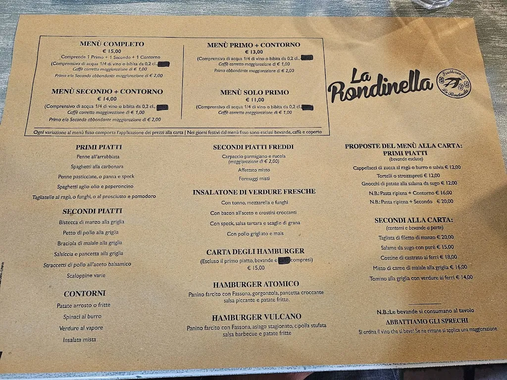Menu_Trattoria La Rondinella_Portomaggiore_image_1