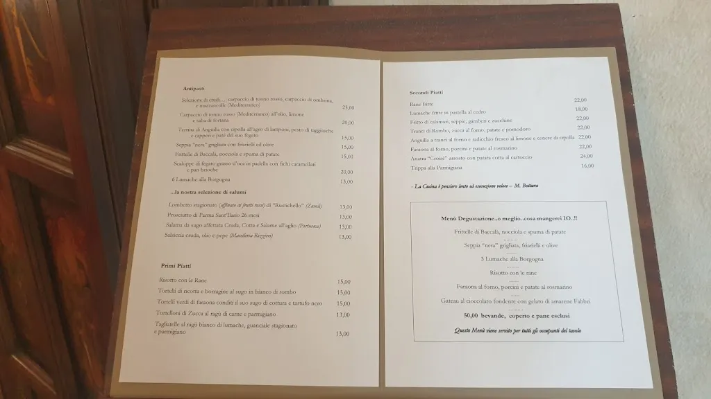 Menu_La Chiocciola - Trattoria Locanda_Portomaggiore_image_1