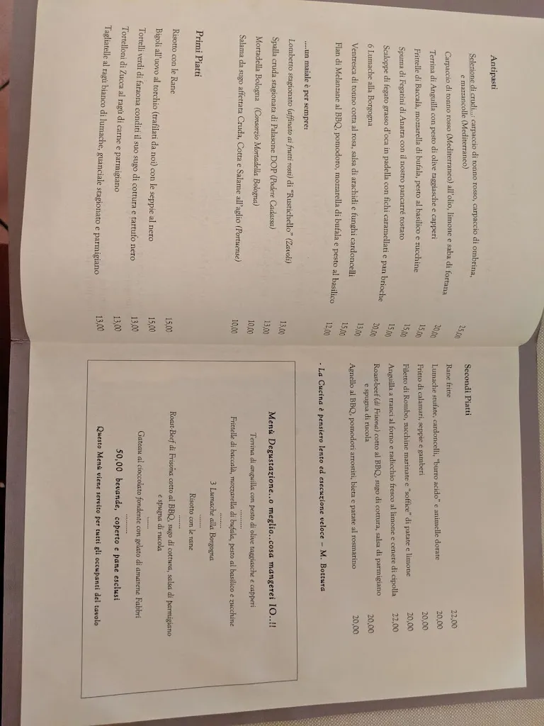 Menu_La Chiocciola - Trattoria Locanda_Portomaggiore_image_2