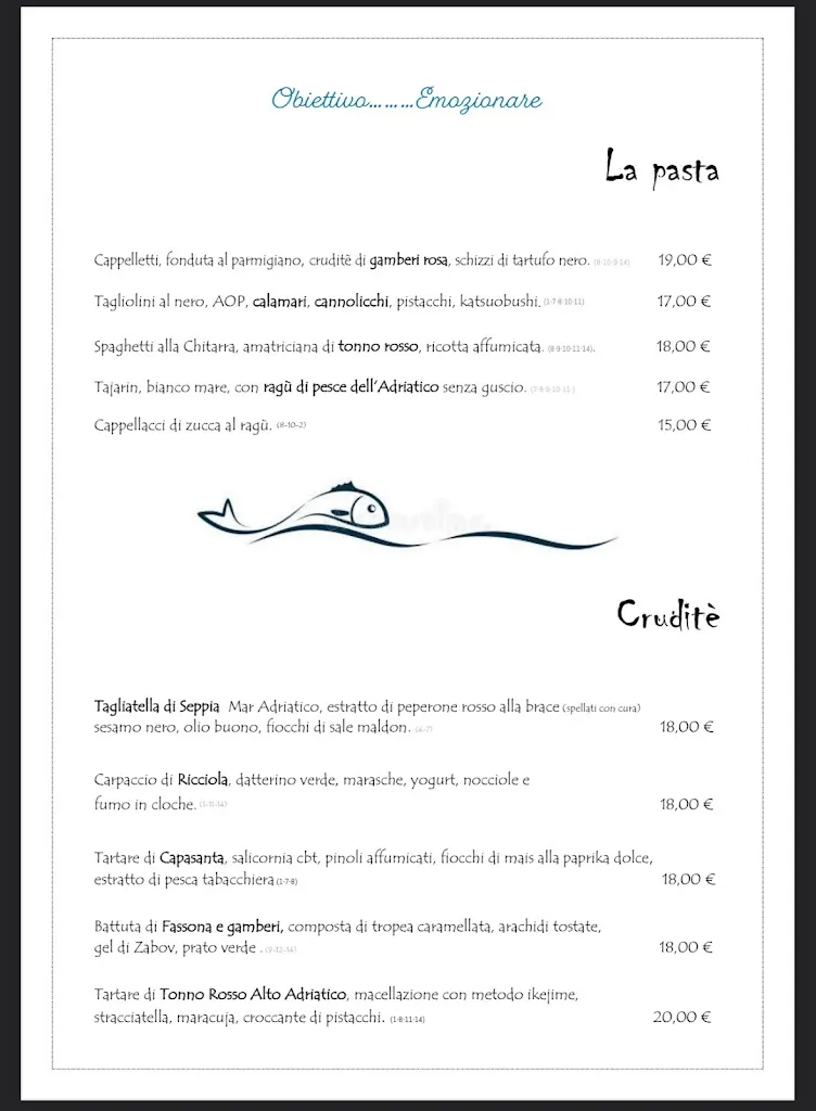 Menü_Trattoria Encanto_Provincia di Ferrara_Bild_1